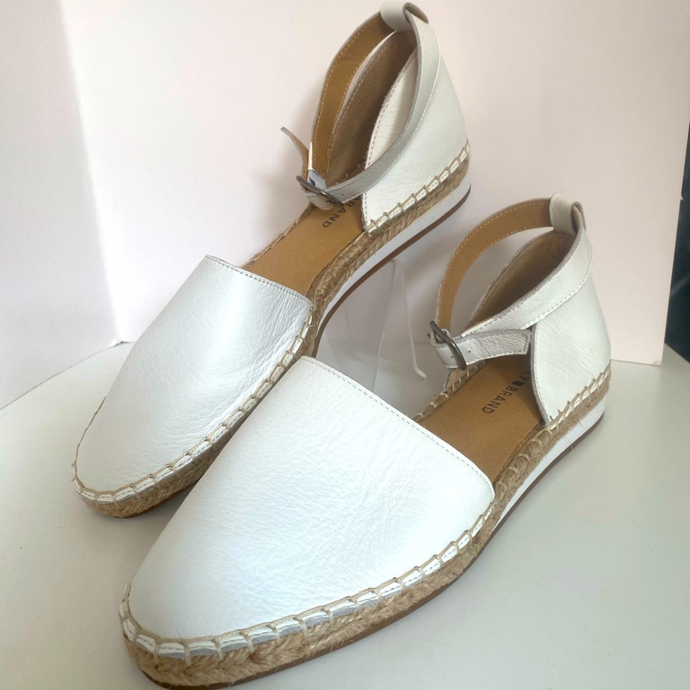 Lucky Brand White Espadrille Sandals